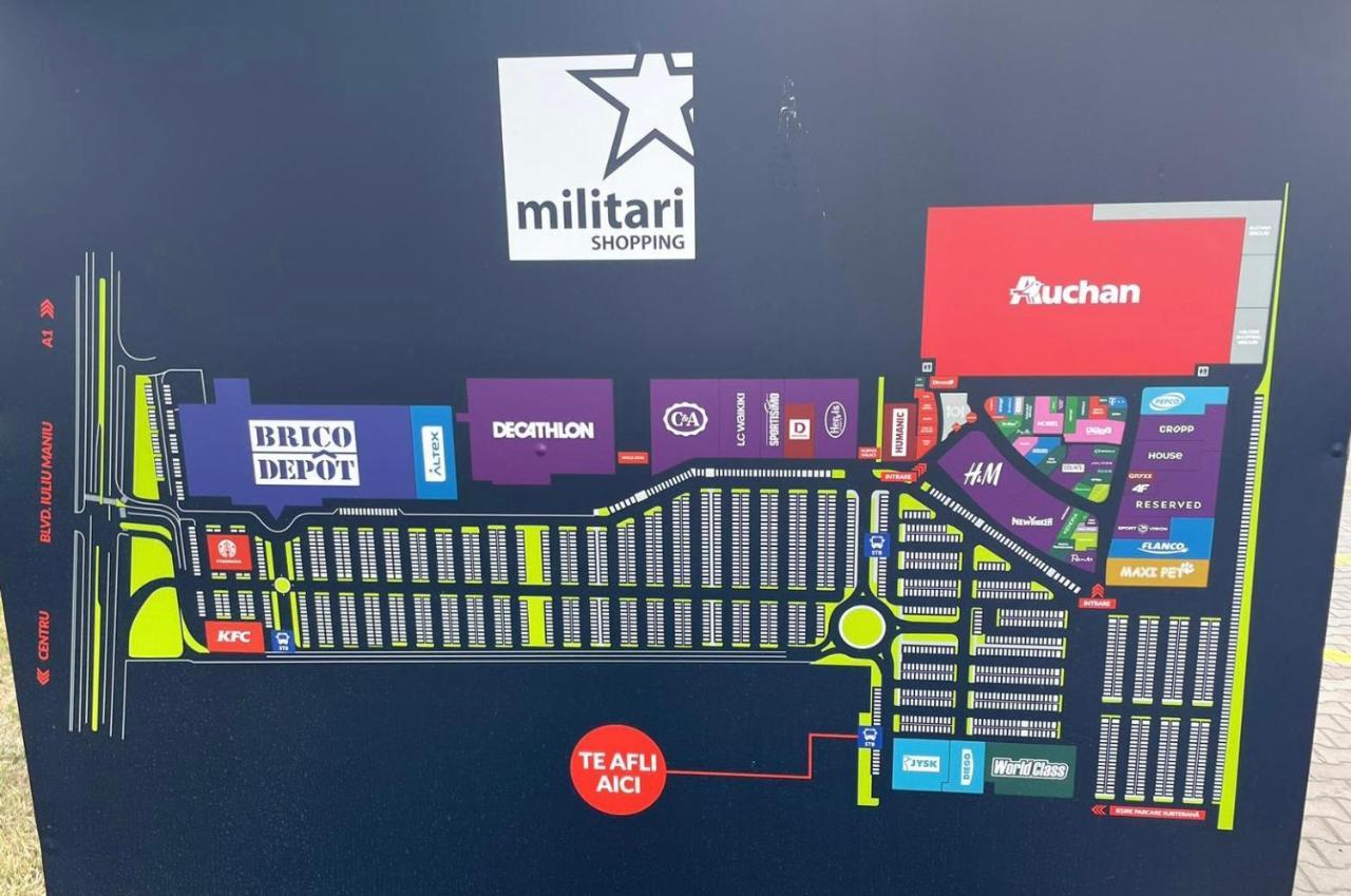 Militari Comfort Apartment Roşu Eksteriør bilde